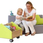 EduCasa Boekenwagen - klein Lime