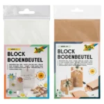 Papieren zakken met blokbodem