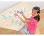 Getalkaarten (1 - 9999 - in houten opbergdoos) - Afbeelding 7