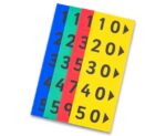 Getalkaarten (0-9999 - voor leerlingen - kunststof) - Afbeelding 3
