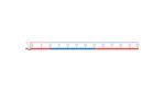 Getallenband 0-20 (2 meter lang)