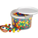 Kralen-gemengde kleurrijke set 650/St.