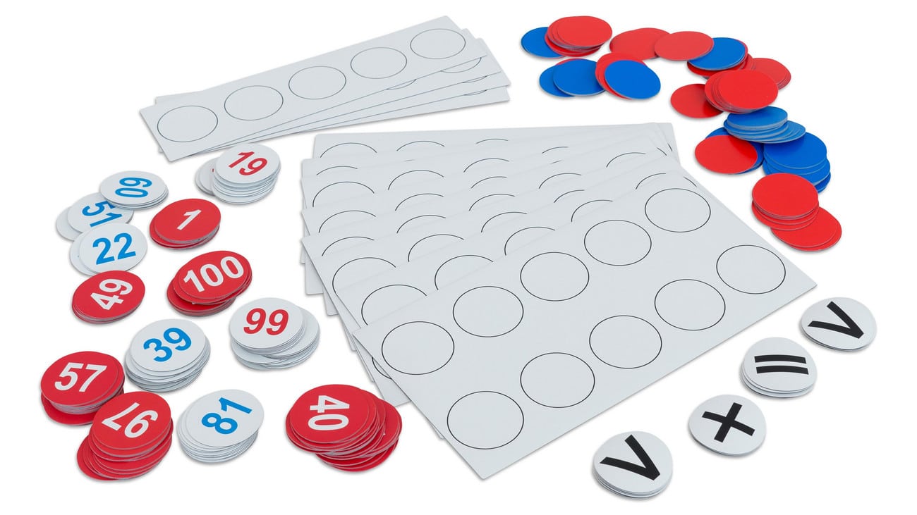 magnetisch-rekenmateriaal-E_755804_a-ZD.jpg Magnetisch rekenmateriaal tot 100 - Afbeelding 1