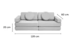 Kids Concept Play Sofa - Afbeelding 6