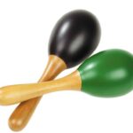 Muziek mini maracas - 12cm