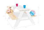 Picknicktafel (wit) - Afbeelding 4