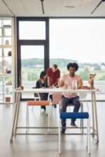 Statafel Lab High Desk - Afbeelding 6