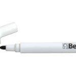 Whiteboard marker zwart met wisser en magneet