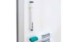 Whiteboard marker zwart met wisser en magneet - Afbeelding 3