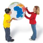 Opblaasbare Wereldbol (beschrijfbaar) - Afbeelding 4