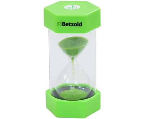zandloper-groen-1-min.jpg Zandloper 1 minuut groen - klein - Afbeelding 1