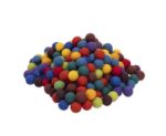 Regenboog Vilten Balletjes 240/St. - Afbeelding 4
