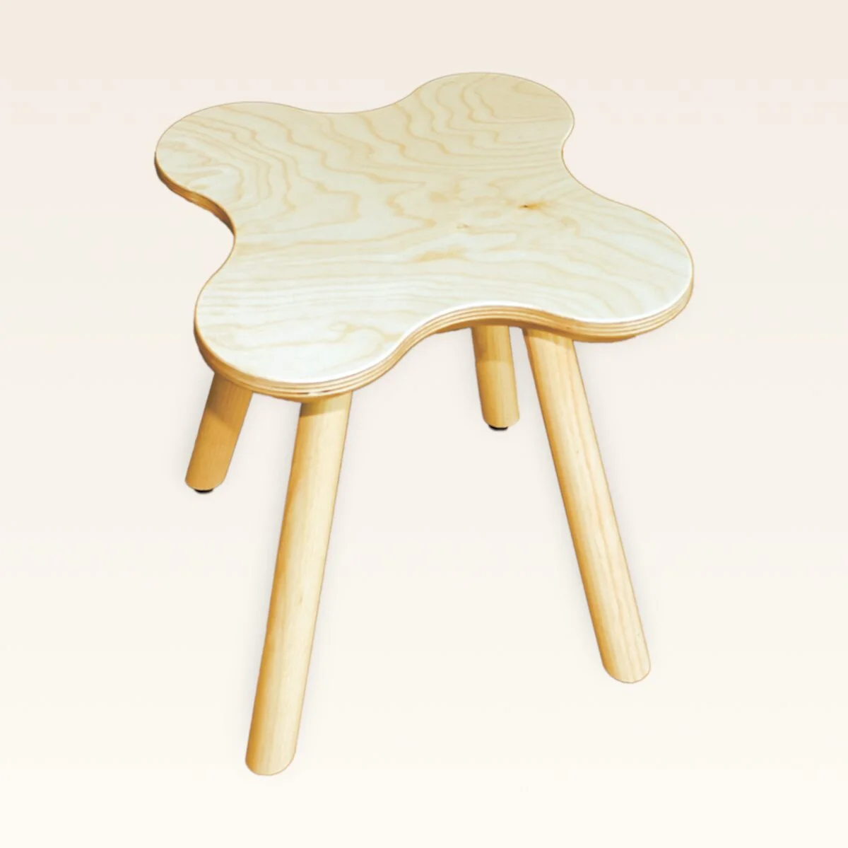 Klaver4_Hocker.webp Klavertje 4 Hocker - Set 4/ST. - Afbeelding 1