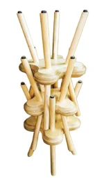 Klavertje 4 Hocker - Set 4/ST. - Afbeelding 2