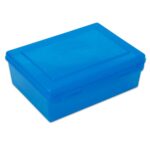 Betzold Opbergbox 1,4 Liter, transparant blauw