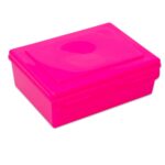 Betzold Opbergbox 1,4 Liter, transparant roze
